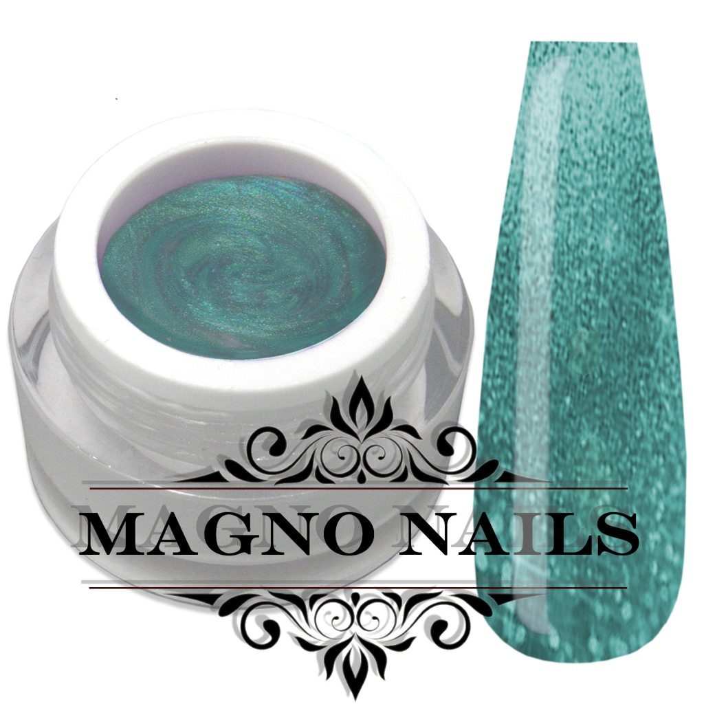 UV Gel - 4614 - Diamond Flash Cat Eye - Katzenauge türkis